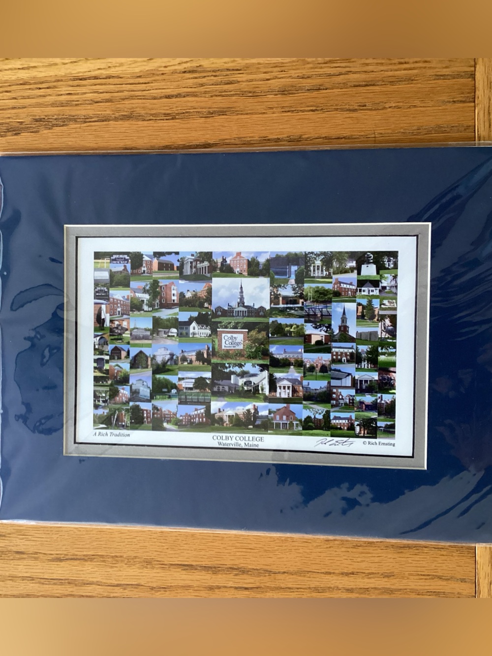 Colby College 9x12 Collage Print